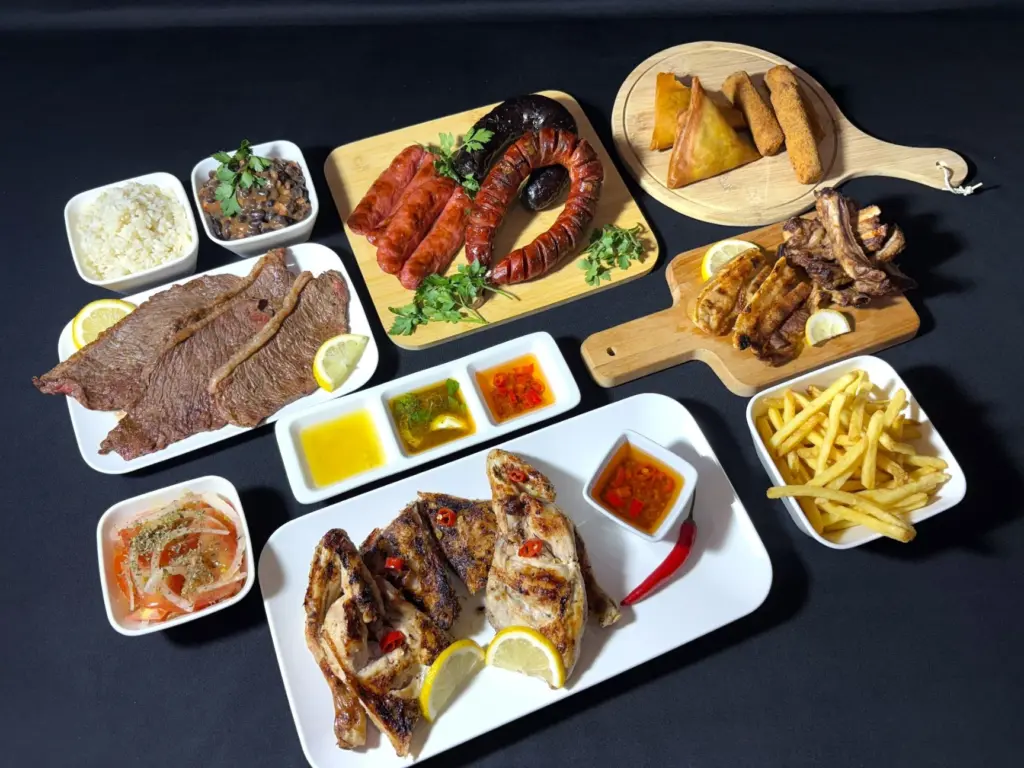 menu carvão churraqueira